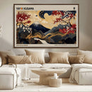 Yayoi Kusama Japanese Inspired Canvas Print – Mt. Fuji by MyGreatCanvas | Canvas Wall Art Prints | Photo Prints & Wall Decor