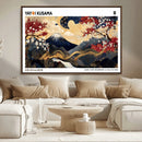 Yayoi Kusama Inspired Japanese Art Canvas Print – Framed by MyGreatCanvas | Canvas Wall Art Prints | Photo Prints & Wall Decor