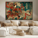 Tsukioka Yoshitoshi Samurai Wall Art – Japanese Katana by MyGreatCanvas | Canvas Wall Art Prints | Photo Prints & Wall Decor