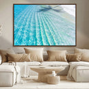 Tropical Ocean Beach Wall Art Canvas Print – Aerial Coastal by MyGreatCanvas | Canvas Wall Art Prints | Photo Prints & Wall Decor