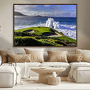 Ocean Waves Crashing Wall Art Canvas Print – Dramatic Rocky by MyGreatCanvas | Canvas Wall Art Prints | Photo Prints & Wall Decor