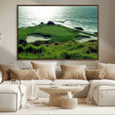 Coastal Golf Course Wall Art Canvas Print – Scenic Green by MyGreatCanvas | Canvas Wall Art Prints | Photo Prints & Wall Decor