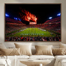 Jordan-Hare Football Stadium Wall Art Canvas Print, Football by MyGreatCanvas | Canvas Wall Art Prints | Photo Prints & Wall Decor