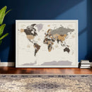 World Map Wall Art Print by MyGreatCanvas | Canvas Wall Art Prints | Photo Prints & Wall Decor