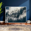 Foggy Mountain Forest Canvas Print, Misty Pine Trees Nature by MyGreatCanvas | Canvas Wall Art Prints | Photo Prints & Wall Decor