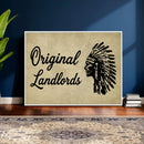 Original Landlords Wall Art Canvas Print, Native American by MyGreatCanvas | Canvas Wall Art Prints | Photo Prints & Wall Decor