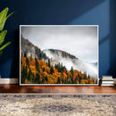 Autumn Forest Wall Art Canvas Print, Foggy Mountain by MyGreatCanvas | Canvas Wall Art Prints | Photo Prints & Wall Decor