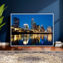 Austin Skyline Wall Art Canvas Print, Austin Downtown Night by MyGreatCanvas | Canvas Wall Art Prints | Photo Prints & Wall Decor