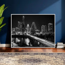 Austin Skyline Wall Art Canvas Print, Austin Downtown Night by MyGreatCanvas | Canvas Wall Art Prints | Photo Prints & Wall Decor