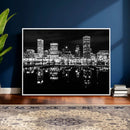 Baltimore Skyline Wall Art Canvas Print, Baltimore Downtown by MyGreatCanvas | Canvas Wall Art Prints | Photo Prints & Wall Decor