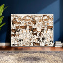 Large Longhorn Wall Art Canvas Print - Abstract Cow Animal by MyGreatCanvas | Canvas Wall Art Prints | Photo Prints & Wall Decor