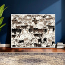 Abstract Texas Longhorn Print - Longhorn Herd Print for by MyGreatCanvas | Canvas Wall Art Prints | Photo Prints & Wall Decor
