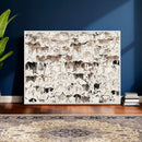 Abstract Texas Cow Canvas Print for Cabin and Western Home by MyGreatCanvas | Canvas Wall Art Prints | Photo Prints & Wall Decor