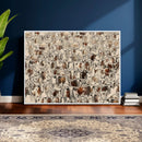 Abstract Longhorn Wall Art Canvas Print - Farm Animal by MyGreatCanvas | Canvas Wall Art Prints | Photo Prints & Wall Decor