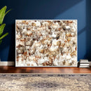 Farmhouse Bighorn Sheep Wall Art Canvas Print - Abstract by MyGreatCanvas | Canvas Wall Art Prints | Photo Prints & Wall Decor