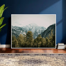 Mountain Forest Wall Art Canvas Print, Alpine Landscape by MyGreatCanvas | Canvas Wall Art Prints | Photo Prints & Wall Decor