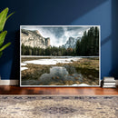 Yosemite Valley Mountain Wall Art Canvas Print, Granite by MyGreatCanvas | Canvas Wall Art Prints | Photo Prints & Wall Decor