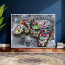 Graffiti Gaming Canvas Wall Art For Bedroom - Gaming Wall by MyGreatCanvas | Canvas Wall Art Prints | Photo Prints & Wall Decor