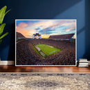 Auburn Stadium Sunset Wall Art Canvas Print, Jordan Hare by MyGreatCanvas | Canvas Wall Art Prints | Photo Prints & Wall Decor