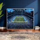 Detroit Lions Stadium Wall Art Canvas Print, Football Field by MyGreatCanvas | Canvas Wall Art Prints | Photo Prints & Wall Decor