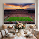 Oklahoma Sooners Stadium Wall Art Canvas Print, College