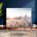 Lavender Field Wall Art Canvas Print, Butterfly Floral by MyGreatCanvas | Canvas Wall Art Prints | Photo Prints & Wall Decor