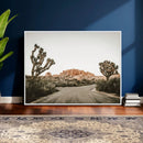 Joshua Tree Desert Wall Art Canvas Print, Minimal by MyGreatCanvas | Canvas Wall Art Prints | Photo Prints & Wall Decor
