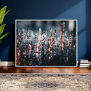 Winter Heather Wall Art Canvas Print, Frosted Floral Nature by MyGreatCanvas | Canvas Wall Art Prints | Photo Prints & Wall Decor