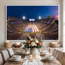 Oklahoma Sooners Memorial Stadium Wall Art Canvas Print,