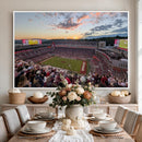 Donald W. Reynolds Razorback Stadium Wall Art Canvas Print –