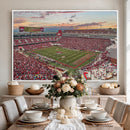 Donald W. Reynolds Razorback Stadium Wall Art Canvas Print –