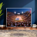 Oklahoma Memorial Stadium Wall Art Canvas Print – Oklahoma