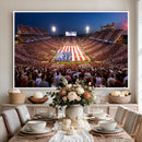 Oklahoma Memorial Stadium Wall Art Canvas Print – Oklahoma