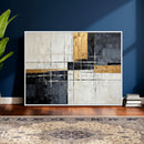 Gold Abstract Wall Art Canvas Print, Modern Luxury Geometric by MyGreatCanvas | Canvas Wall Art Prints | Photo Prints & Wall Decor