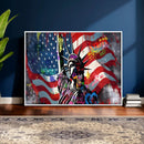 USA Statue of Liberty Graffiti Street Art Wall Art Canvas by MyGreatCanvas | Canvas Wall Art Prints | Photo Prints & Wall Decor