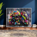 Graffiti American Football Helmet Street Art Wall Art Canvas by MyGreatCanvas | Canvas Wall Art Prints | Photo Prints & Wall Decor