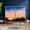 Washington DC Skyline Wall Art Canvas Print – Lincoln by MyGreatCanvas | Canvas Wall Art Prints | Photo Prints & Wall Decor
