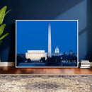 Washington DC Skyline Wall Art Canvas Print – Lincoln by MyGreatCanvas | Canvas Wall Art Prints | Photo Prints & Wall Decor