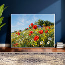 Wildflower Meadow Wall Art Canvas Print – Colorful Poppy and by MyGreatCanvas | Canvas Wall Art Prints | Photo Prints & Wall Decor