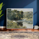 Edward Mitchell Bannister Streamside Wall Art Canvas Print by MyGreatCanvas | Canvas Wall Art Prints | Photo Prints & Wall Decor