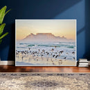 Seagulls Over Ocean Wall Art Canvas Print – Coastal Beach by MyGreatCanvas | Canvas Wall Art Prints | Photo Prints & Wall Decor