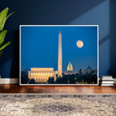 Washington DC Skyline Wall Art Canvas Print – Lincoln by MyGreatCanvas | Canvas Wall Art Prints | Photo Prints & Wall Decor