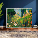 Gustav Klimt Boho Mountain Landscape Large Wall Art, by MyGreatCanvas | Canvas Wall Art Prints | Photo Prints & Wall Decor