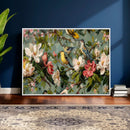 Vintage Birds and Flowers Wide Wall Art: Extra Large by MyGreatCanvas | Canvas Wall Art Prints | Photo Prints & Wall Decor