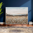 Neutral Wildflower Field Canvas Wall Art — Beige Earth Tone by MyGreatCanvas | Canvas Wall Art Prints | Photo Prints & Wall Decor