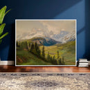 Konrad Petrides View from Mount Helm Canvas — Austrian by MyGreatCanvas | Canvas Wall Art Prints | Photo Prints & Wall Decor