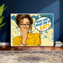 Pop Art Print Bathroom Sign Wall Art Canvas Print — Funny by MyGreatCanvas | Canvas Wall Art Prints | Photo Prints & Wall Decor