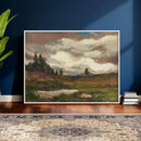 Gustav Macoun Heathland Canvas Print, Czech Landscape Oil by MyGreatCanvas | Canvas Wall Art Prints | Photo Prints & Wall Decor