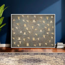 Flying Birds Canvas Wall Art, Vintage Bird Flock Pattern by MyGreatCanvas | Canvas Wall Art Prints | Photo Prints & Wall Decor