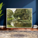 Anders Zorn Watercolor Canvas Print, Örtofta 1905 Swedish by MyGreatCanvas | Canvas Wall Art Prints | Photo Prints & Wall Decor
